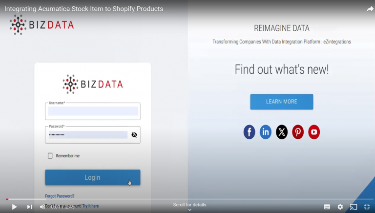 Acumatica-Shopify
